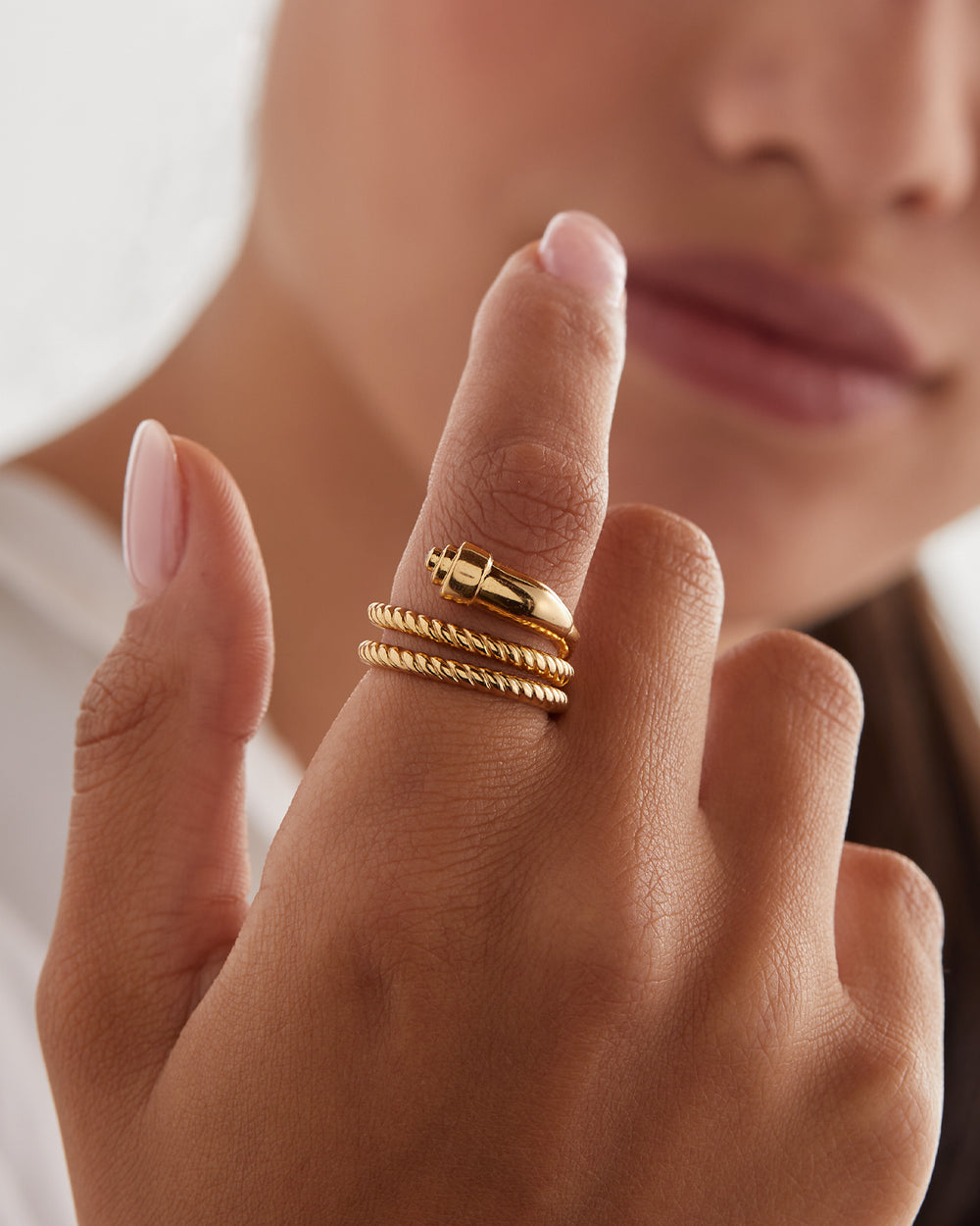 Radiation Exposure Button Ring